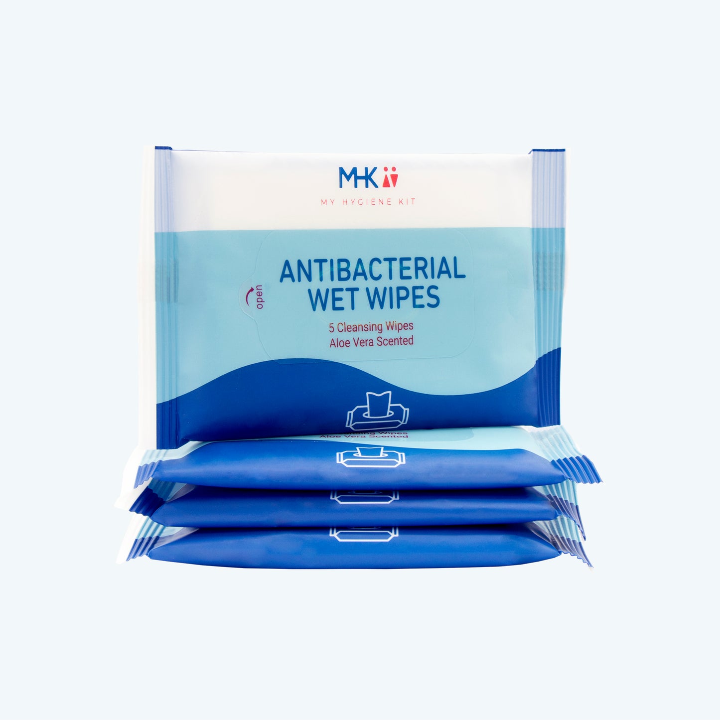 Antibacterial Wet Wipes (x8 Packets)